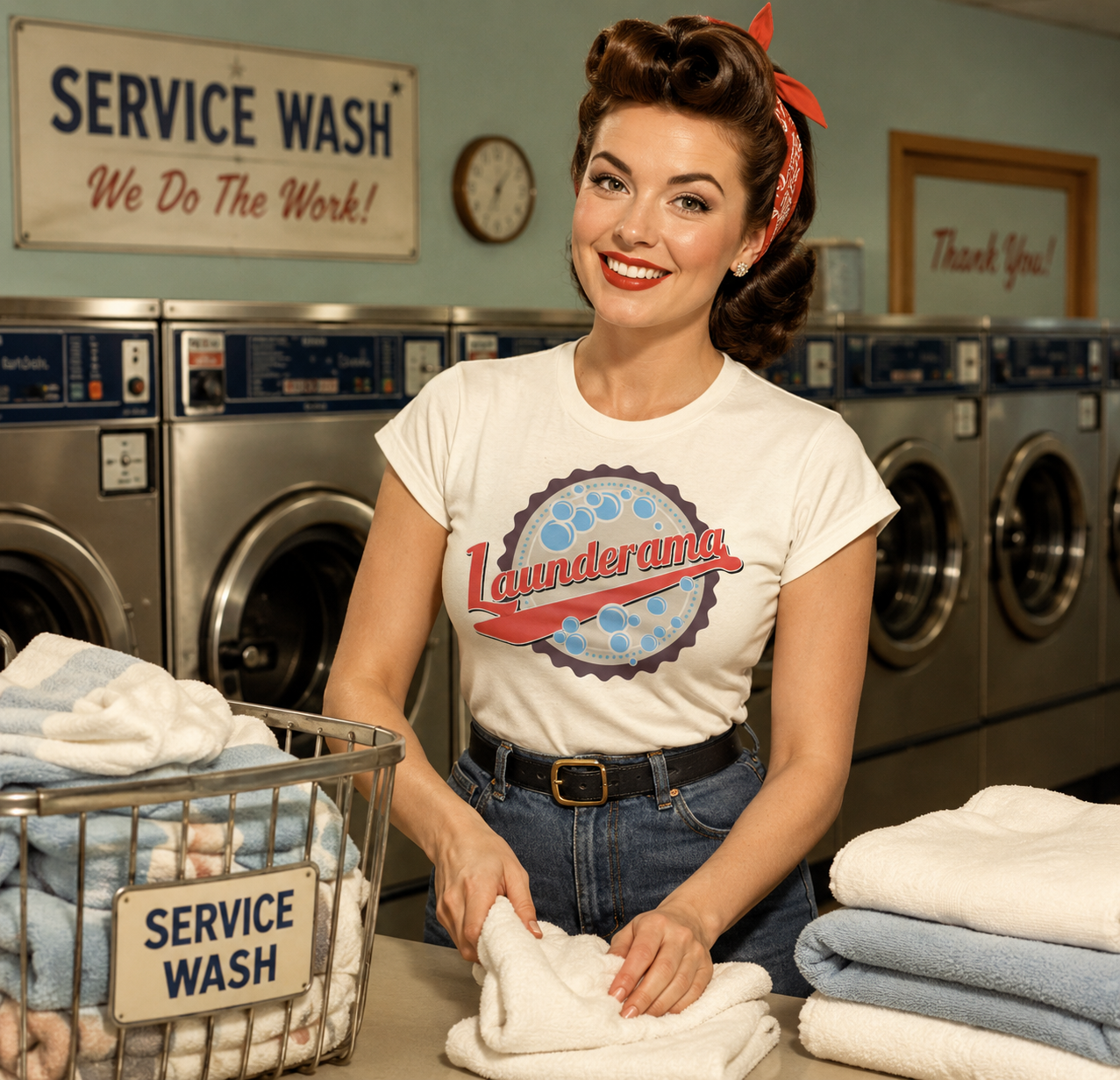 Modern laundry facilities